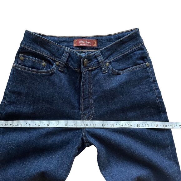 MU Jeans Authentic Dungarees High Waist Boot Cut Denim Stretch Women’s Size 2 - Picture 5 of 8
